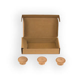 Knob Handle 3 pcs Oak - Classic & Roomie