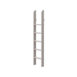 Straight Ladder for High Bed 184 cm, Grey LADDER ACTIVE flexa-com.myshopify.com