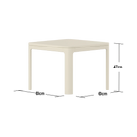 Table & Stools, Cream CHAIR ACTIVE flexa-com.myshopify.com
