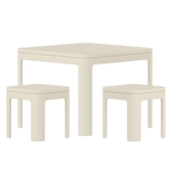 Table & Stools, Cream CHAIR ACTIVE flexa-com.myshopify.com