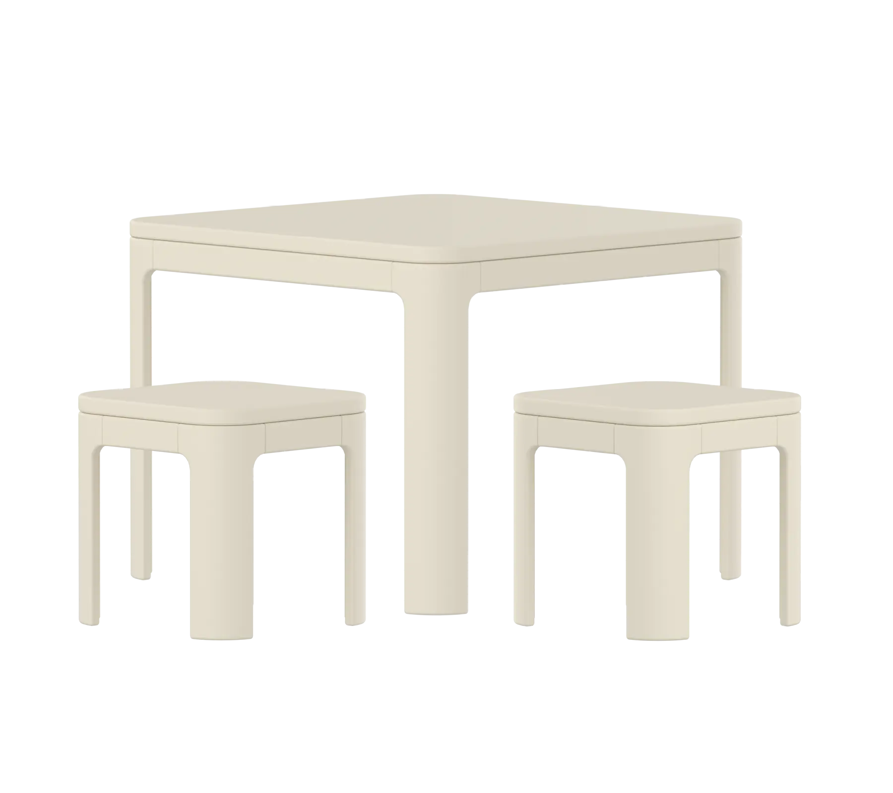 Table & Stools, Cream CHAIR ACTIVE flexa-com.myshopify.com
