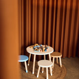 DOTS Play Table, Ø60 cm, MDF, Cream