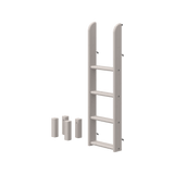 Ladder and Legs for Bunk Bed, Grey