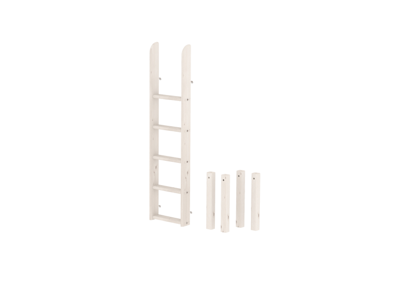 Classic - Rechte ladder met geïntegreerde handgrepen en poten