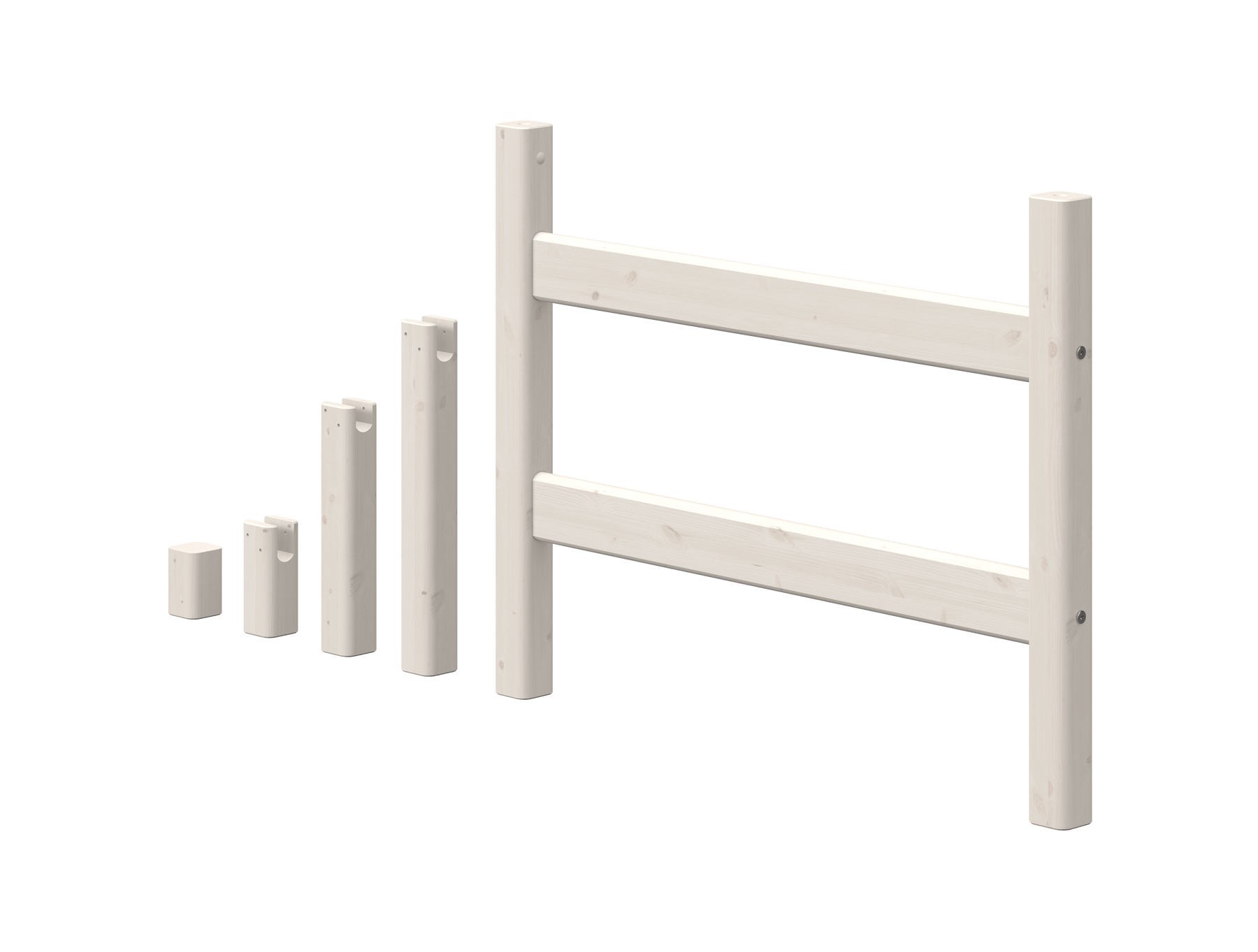 Bed legs for semihigh bed FLEXA
