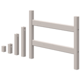 Bed Legs for Semi-High Bed, Grey