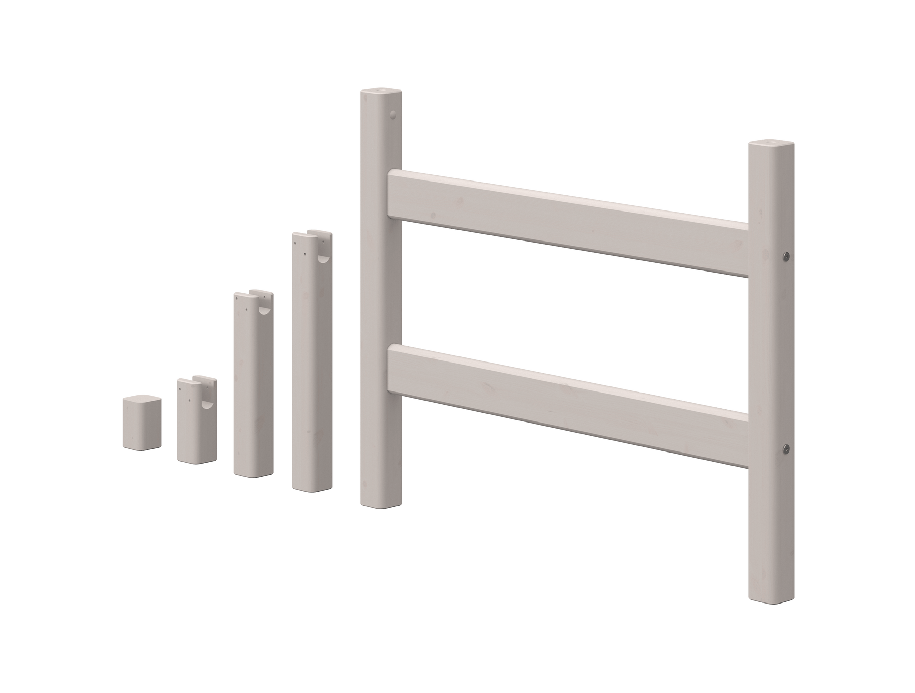 Bed legs for semihigh bed FLEXA