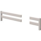 Safety Rail, Divided, Grey