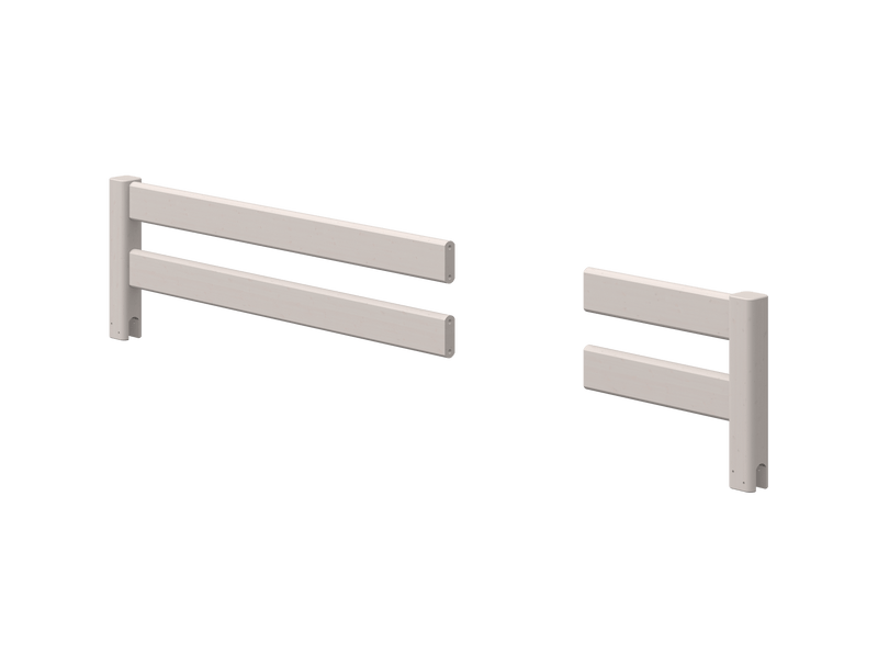 Safety rail, divided