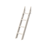 Slanting Ladder for Semi-High Bed, White