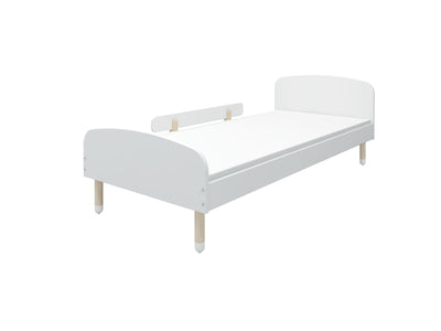 Single bed w. safety rail