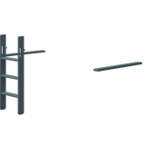 Popsicle - Straight ladder for Mid-High Bed