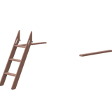 Popsicle - Échelle inclinée pour lit mi-hauteur