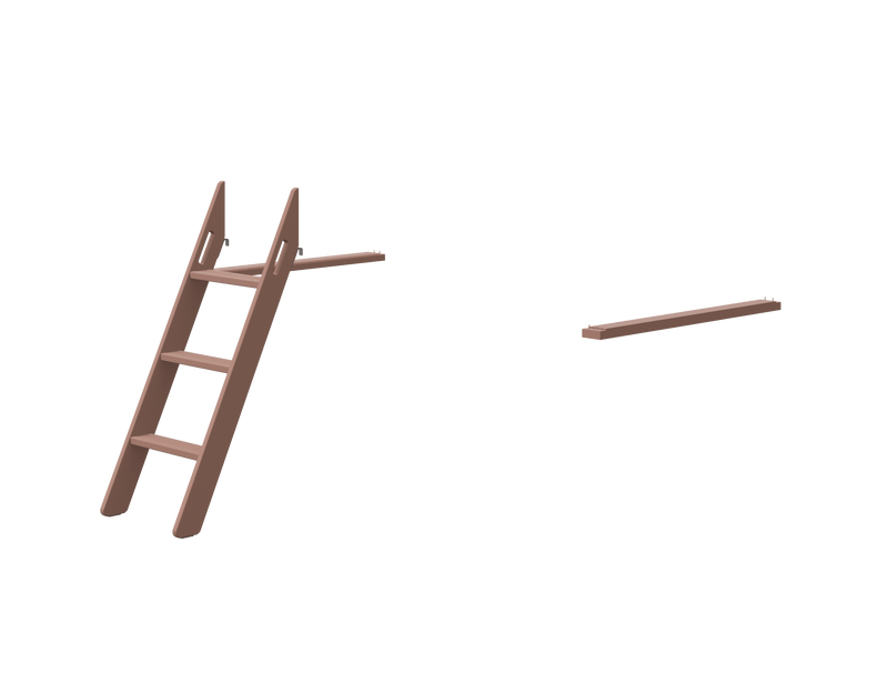 Popsicle - Slanting ladder for mid-high bed
