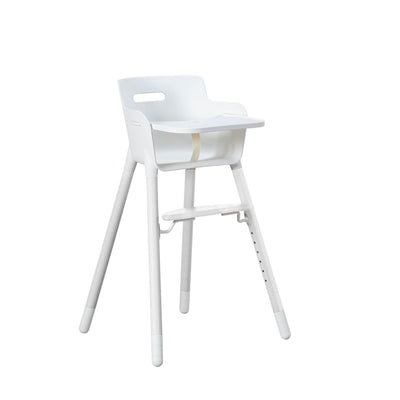 High chair with tray