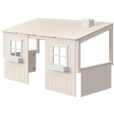 House for Single and Midsleeper Beds. White
