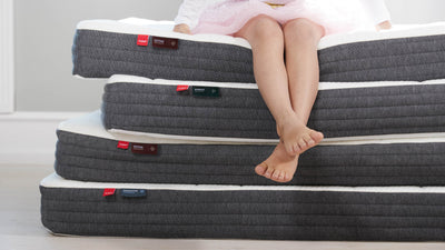 FLEXA foam mattress, 200X90 bamboo cover