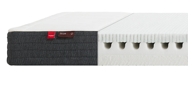 FLEXA mattress, 200X90 cotton cover