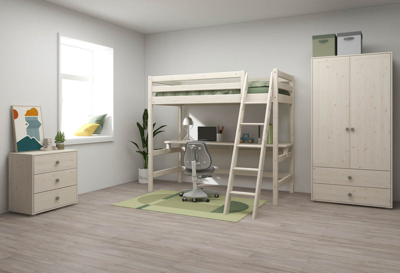 High bed with casa module